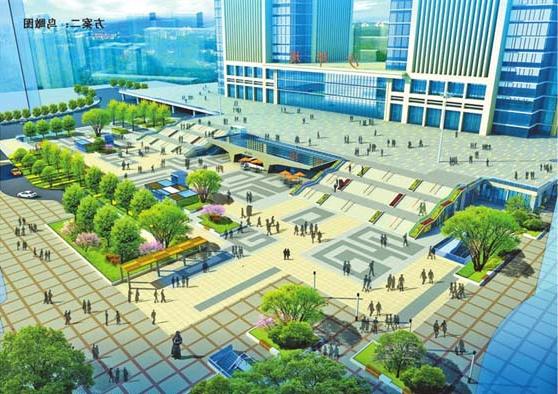 全市首例公共停车库PPP项目在三峡广场开建